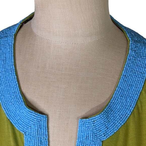Tory Burch Beaded Top , M , EUC - Picture 1 of 5